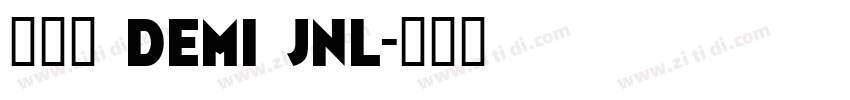 触控笔 Demi JNL字体转换